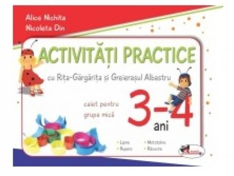 Activitati practice cu Rita Gargarita si Greierasul albastru, 3-4 ani - Fotografie 1