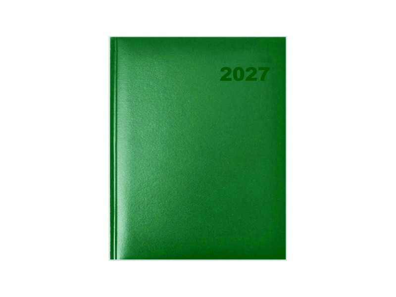 Agenda A4 datata Manager 2027, Verde - Fotografie 1