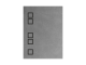 Agenda A4 PU Diamond Line, Gri, 25 buc/set