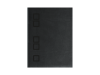 Agenda A4 PU Diamond Line, Negru, 25 buc/set