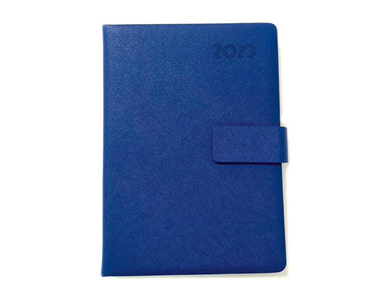 Agenda A5 datata 2023, coperta soft cu clapa - Fotografie 2