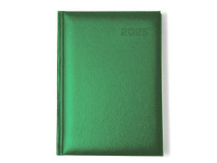 Agenda A5 datata clasica - 2025, Verde deschis