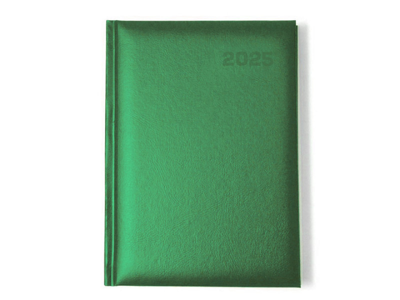 Agenda A5 datata clasica - 2025, Verde deschis - Fotografie 1