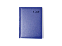 Agenda A5 datata clasica - 2026, Albastru