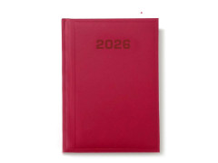 Agenda A5 datata clasica - 2026, Bordo