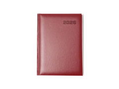 Agenda A5 datata clasica - 2026, Bordo