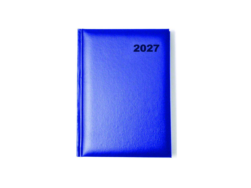 Agenda A5 datata clasica - 2027, Albastru - Fotografie 1