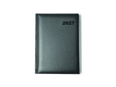 Agenda A5 datata clasica - 2027, Negru