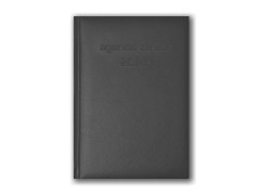 Agenda A5 Datata/ Zilnica 2025 (pentru programari), 365 zile, Negru