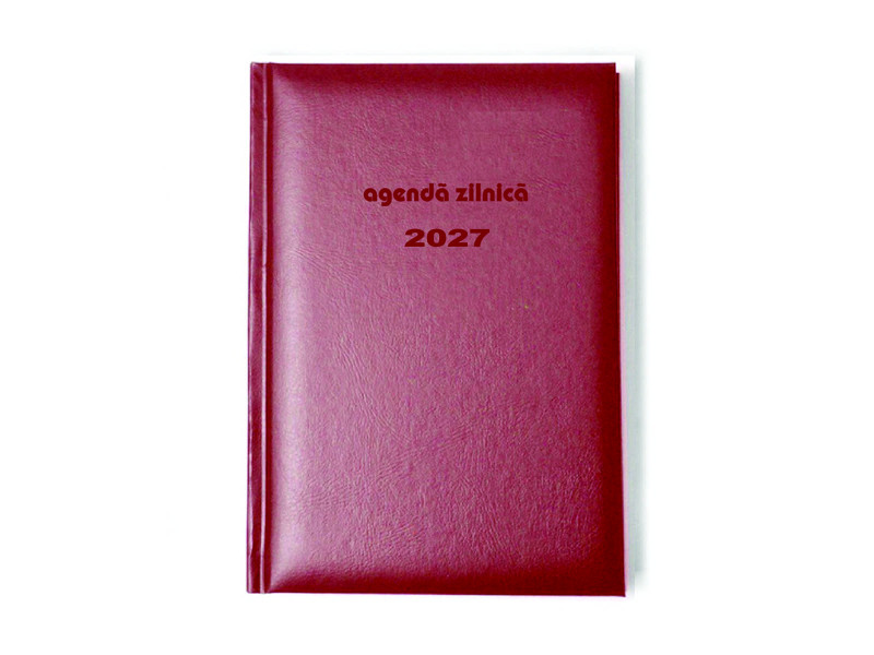 Agenda A5 Datata/ Zilnica 2027 (pentru programari), 365 zile - Fotografie 5