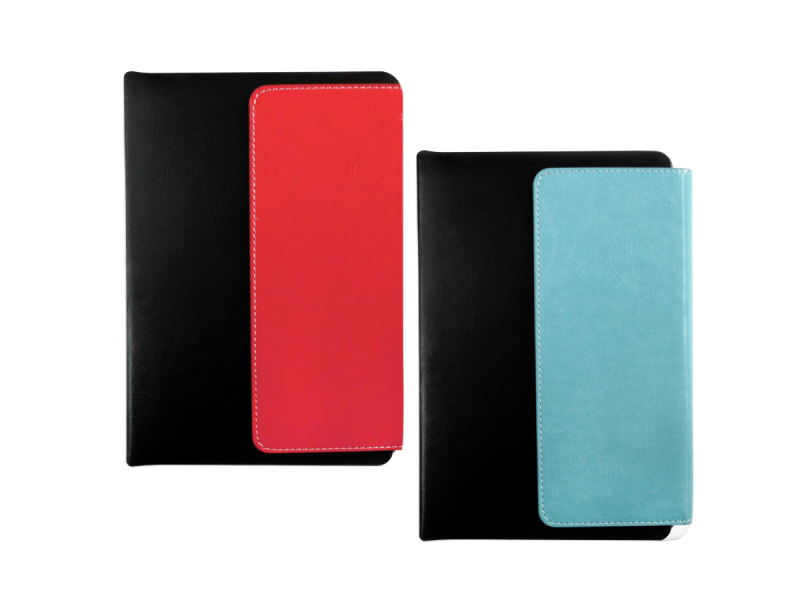 Agenda A5 nedatata cu clapa mare - Fotografie 1