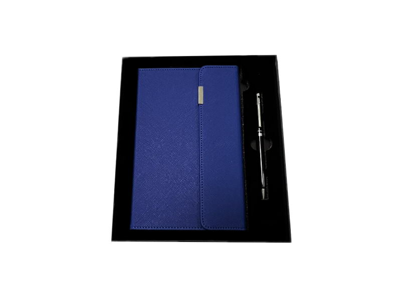 Agenda A5 nedatata DeluXe, cutie si pix - Fotografie 9