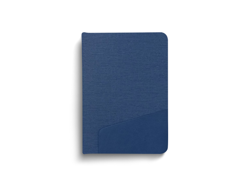 Agenda A5 nedatata DL cu buzunar oblic - Fotografie 3