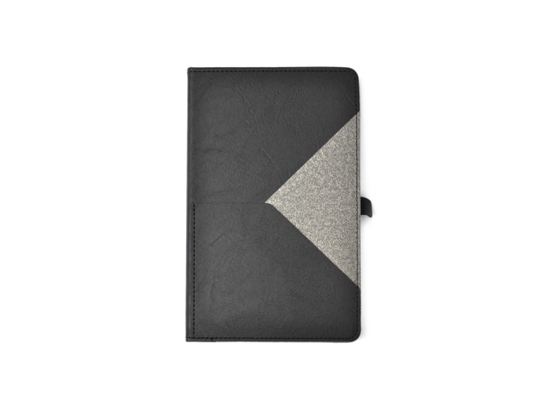 Agenda A5 nedatata X Line, Negru - Fotografie 1