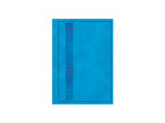 Agenda A5 PU Diamond Line, Albastru marin