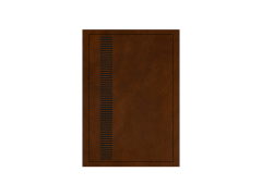 Agenda A5 PU Diamond Line, Maro inchis