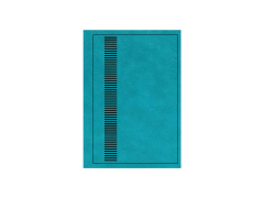 Agenda A5 PU Diamond Line, Turcoaz