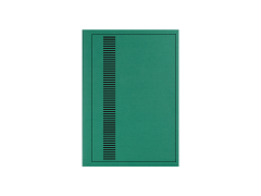Agenda A5 PU Diamond Line, Verde
