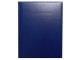 Coperta agenda A5, caserata similipiele, 50 buc/set, albastru