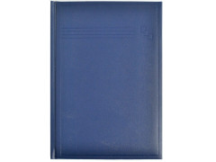 Agenda nedatata A6 clasica, Albastru