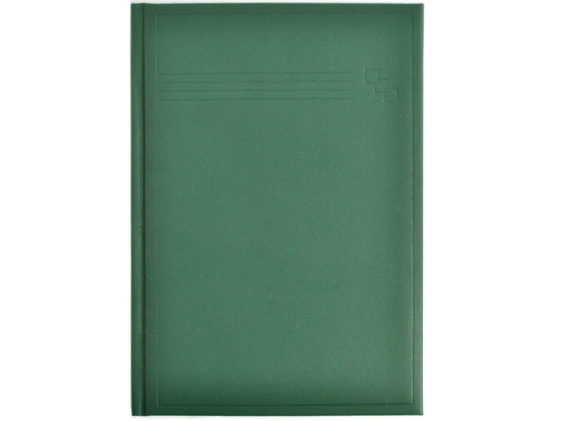 Agenda nedatata A6 clasica, Verde, 5 buc/set - Fotografie 1