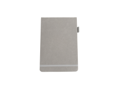 Agenda nedatata Bottom Closure, 130x205 mm, 80 g/mp, 160 pagini, Gri