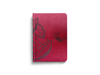 Agenda nedatata Leaf, PU termic, A5, 192 pagini, 70 g/mp, Bordo