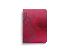 Agenda nedatata Leaf, PU termic, A5, 192 pagini, 70 g/mp, Bordo