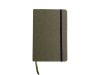 Agenda nedatata Vertical Closure, 130x205 mm, 160 pagini, 80 g/mp, Verde inchis