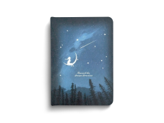Agenda NIGHT STAR 128x185mm, Diamond line