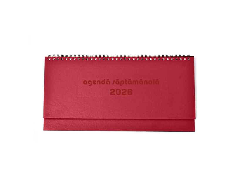 Agenda saptamanala, tip planner, 2026 - Fotografie 8