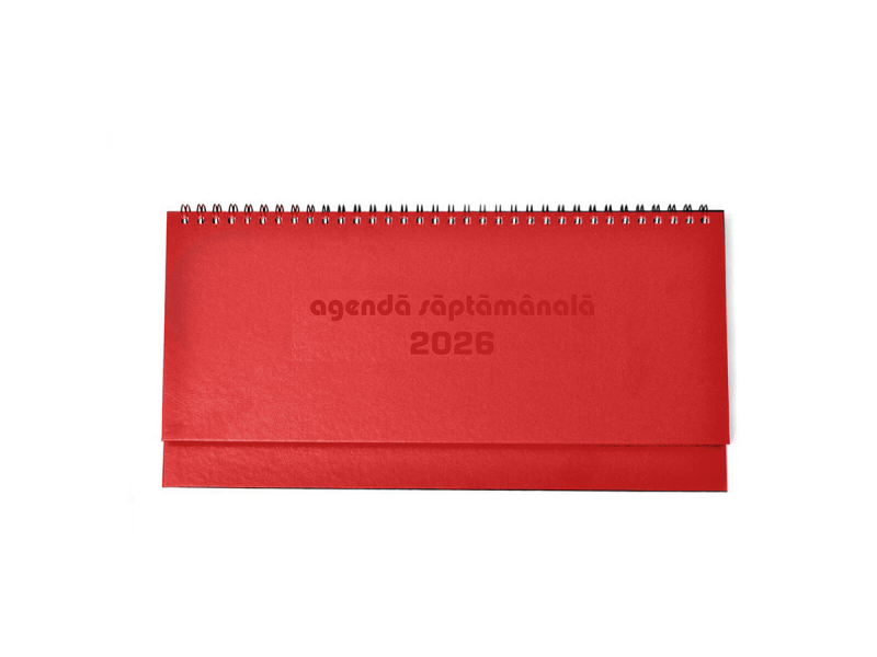 Agenda saptamanala, tip planner, 2026 - Fotografie 1