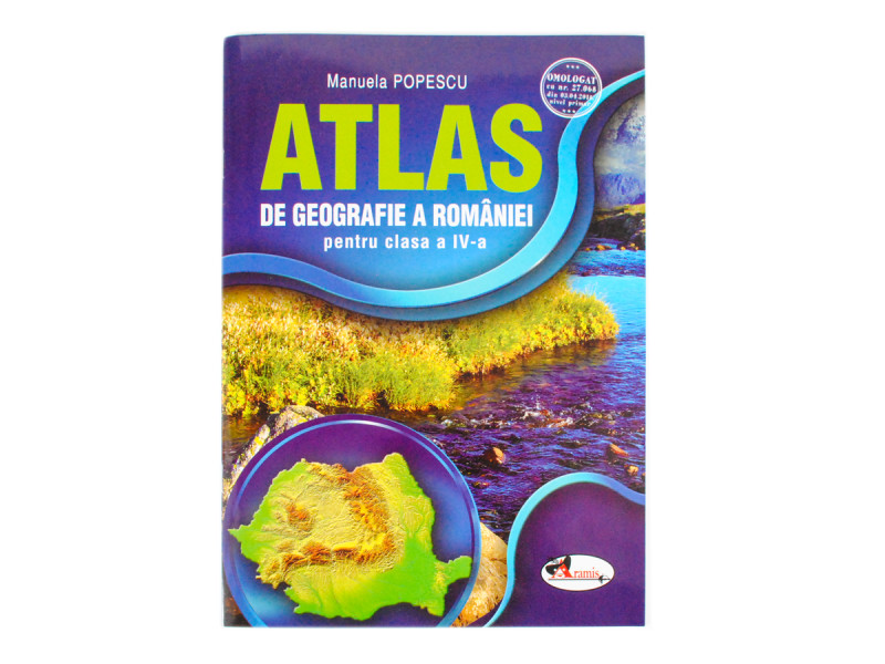 Atlas Geografia Romaniei clasa IV - Fotografie 1