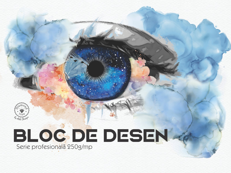 Bloc desen A3 16 file Diamond Line - Fotografie 2