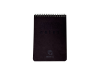 Bloc Notes A5 Office Line, spira, 80 file, Velin, 70 g/mp, Negru
