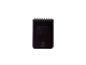 Bloc Notes A7 Office Line, spira, 80 file, Velin, 70 g/mp, Negru