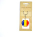 Suvenir breloc metalic tricolor Romania - imagine 1