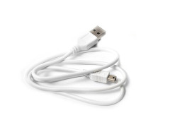 Cablu USB mini, 80 cm, alb