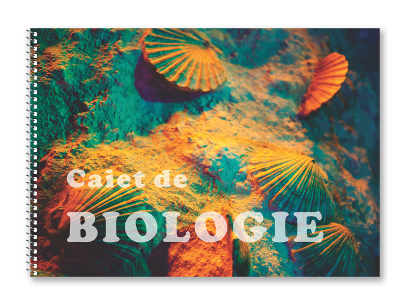Caiet biologie A4, 32 file, spira - Fotografie 5