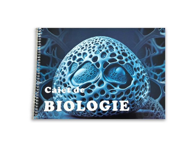 Caiet biologie A4, 32 file, spira - Fotografie 8
