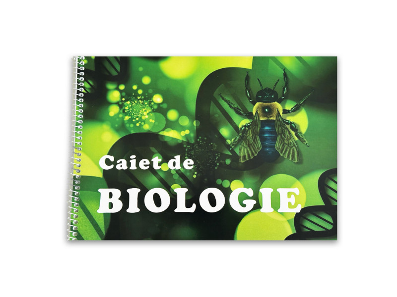 Caiet biologie A4, 32 file, spira - Fotografie 9