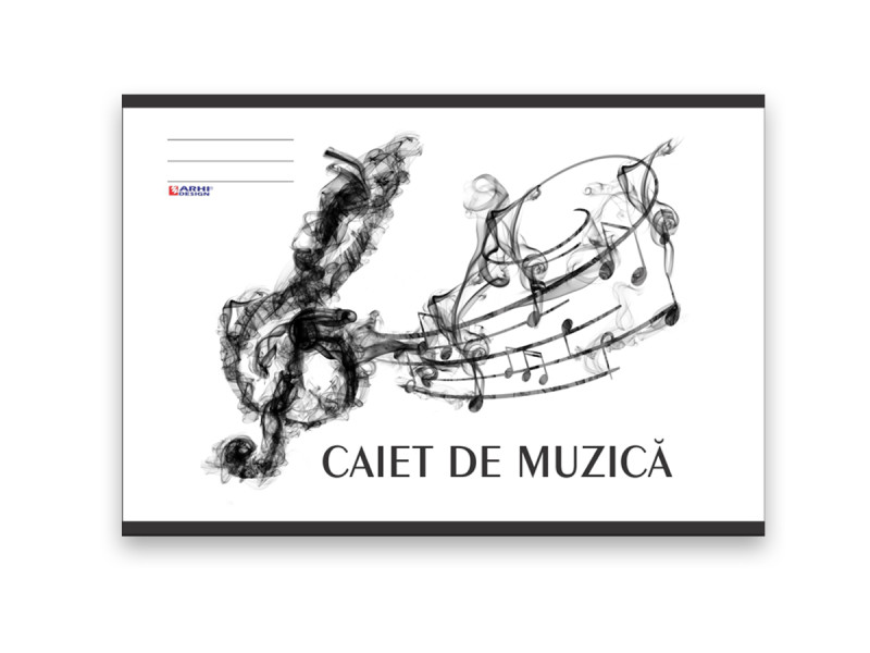 Caiet muzica, 24 file - Fotografie 2