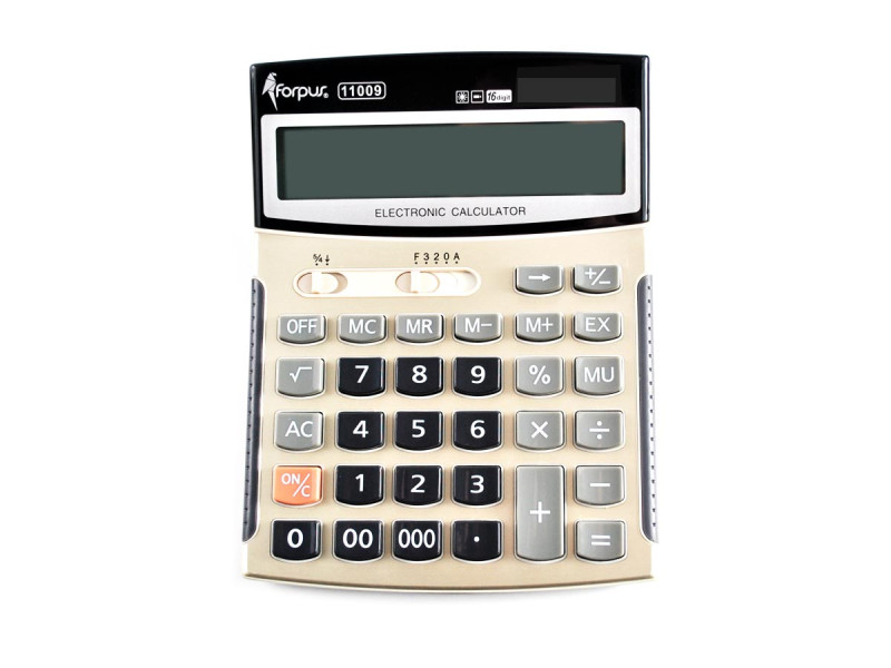 Calculator de birou 16 digiti Forpus - Fotografie 1