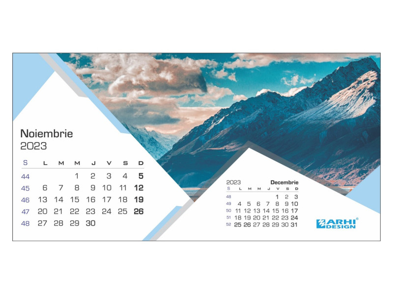 Calendar 2023 de Birou, Peisaje - Fotografie 11