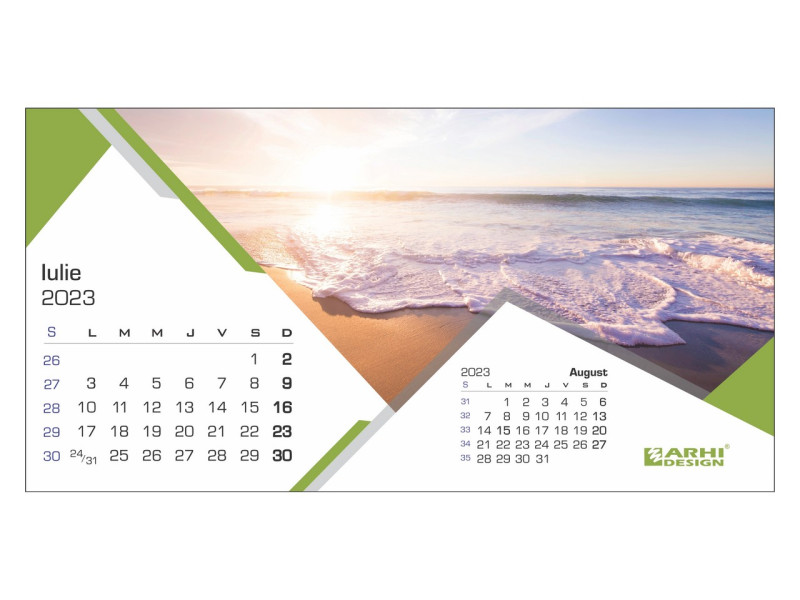 Calendar 2023 de Birou, Peisaje - Fotografie 7