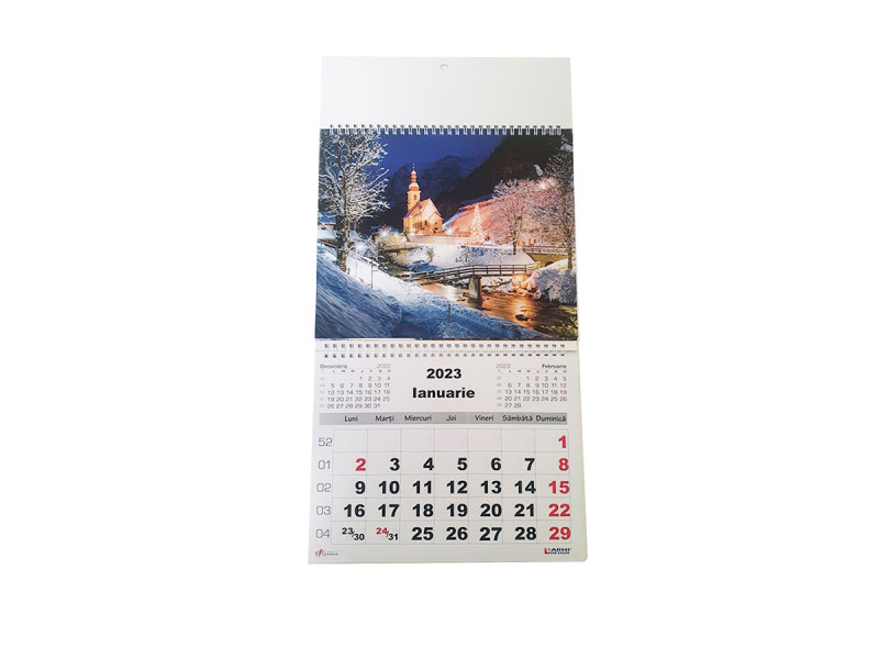 Calendar 2023 de Perete A3, 1 luna/coala - Fotografie 1