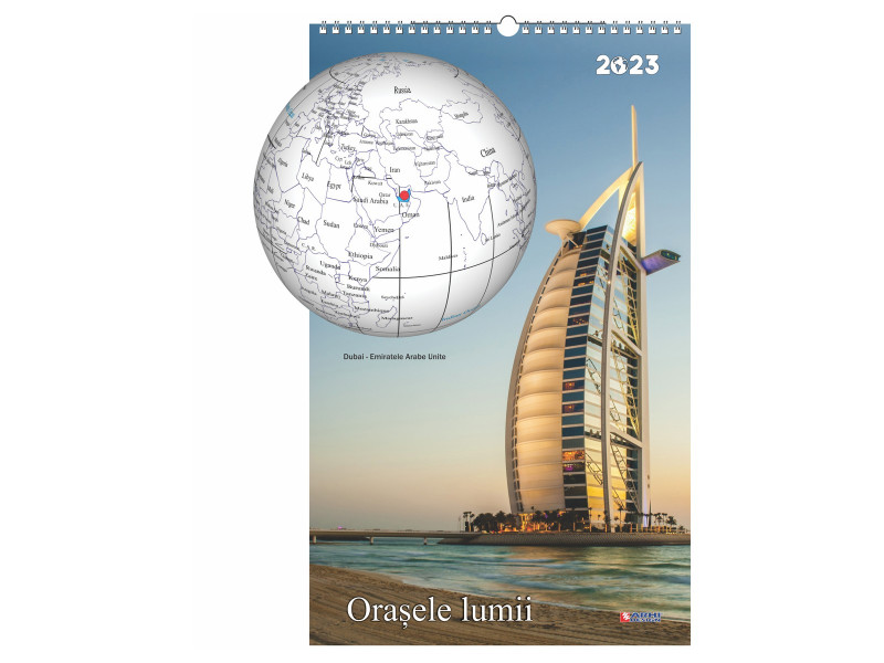 Calendar 2023 de Perete A3, Orasele Lumii - Fotografie 1