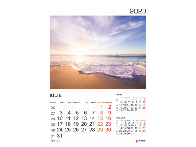Calendar 2023 de Perete A3, Peisaje - Fotografie 7
