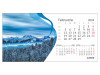 Calendar 2024 de Birou, Peisaje - imagine 2