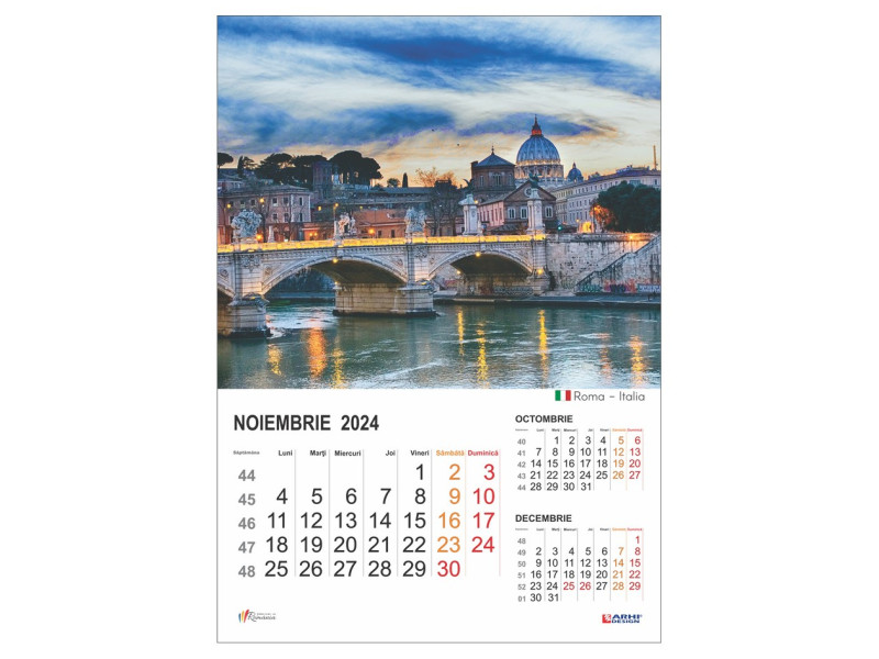 Calendar 2024 de Perete A3, Capitale Europene - Fotografie 11